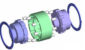 ZLD型圓錐形軸孔彈性柱銷齒式聯軸器
